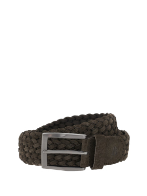 ΑΝΔΡΙΚΗ SUEDE ΖΩΝΗ | Καφέ Σκούρο 95