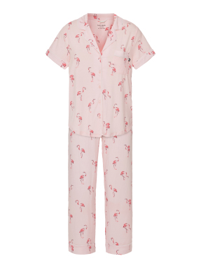 ΓΥΝΑΙΚΕΙΟ ΣΕΤ ΠΙΤΖΑΜΕΣ | Ροζ Ανοιχτό XS