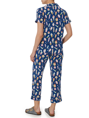 ΓΥΝΑΙΚΕΙΟ ΣΕΤ ΠΙΤΖΑΜΕΣ | Μπλε XS