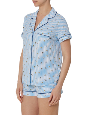 ΓΥΝΑΙΚΕΙΟ ΣΕΤ ΠΙΤΖΑΜΕΣ | Γαλάζιο XS