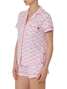 ΓΥΝΑΙΚΕΙΟ ΣΕΤ ΠΙΤΖΑΜΕΣ | Ροζ Ανοιχτό XS