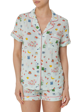 ΓΥΝΑΙΚΕΙΟ ΣΕΤ ΠΙΤΖΑΜΕΣ | Γαλάζιο XS