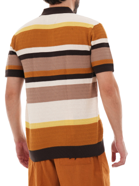 ΑΝΔΡΙΚΗ POLO ΜΠΛΟΥΖΑ | Πορτοκαλί M