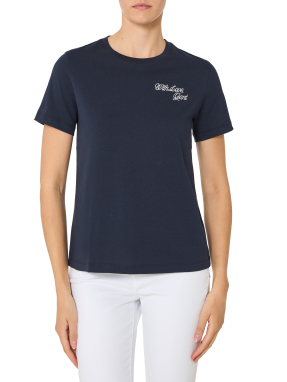 ΓΥΝΑΙΚΕΙΟ T-SHIRT | Μπλε Σκούρο S
