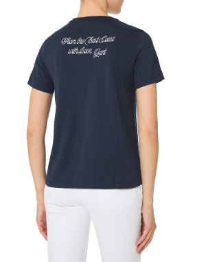 ΓΥΝΑΙΚΕΙΟ T-SHIRT | Μπλε Σκούρο S