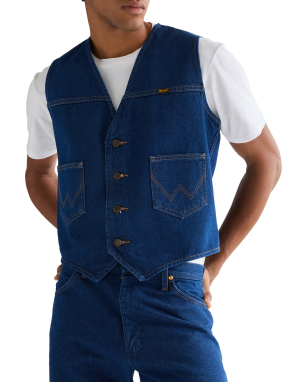 ΑΝΔΡΙΚΟ DENIM ΓΙΛΕΚΟ | Μπλε Σκούρο M
