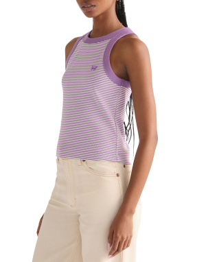 ΓΥΝΑΙΚΕΙΟ RINGER TANK TOP | Μωβ S