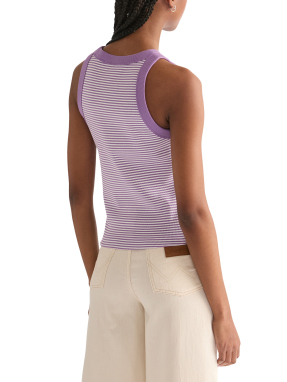 ΓΥΝΑΙΚΕΙΟ RINGER TANK TOP | Μωβ S
