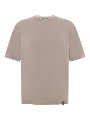 ΑΝΔΡΙΚΟ T-SHIRT | Μπεζ Σκούρο XL