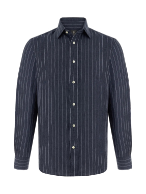 ΑΝΔΡΙΚΟ ΠΟΥΚΑΜΙΣΟ | Μπλε Σκούρο XL