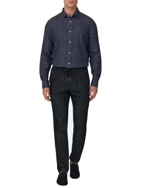 ΑΝΔΡΙΚΟ ΠΟΥΚΑΜΙΣΟ | Μπλε Σκούρο XL