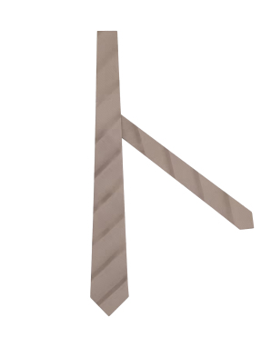 ΑΝΔΡΙΚΗ ΓΡΑΒΑΤΑ | Καφέ Ανοιχτό ONE SIZE