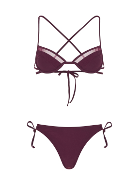 ΓΥΝΑΙΚΕΙΟ ΜΠΙΚΙΝΙ ΣΕΤ RARE | Μπορντό S