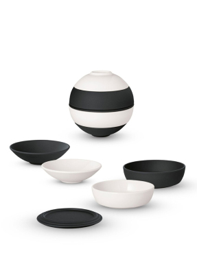 ΣΕΤ ΠΙΑΤΑ 5 ΤΕΜΑΧΙΩΝ VILLEROY & BOCH | Λευκό/Μαύρο  ONE SIZE