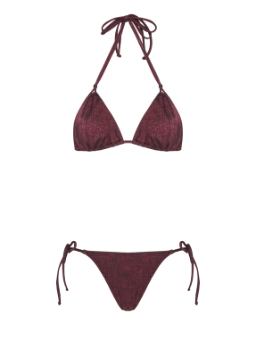 ΓΥΝΑΙΚΕΙΟ ΜΠΙΚΙΝΙ ΣΕΤ | Καφέ Σκούρο L