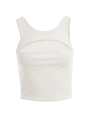 ΓΥΝΑΙΚΕΙΟ ΑΜΑΝΙΚΟ ΤΟΠ | Λευκό S