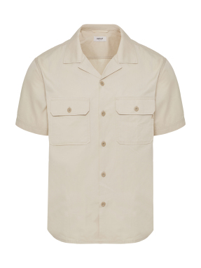 ΑΝΔΡΙΚΟ ΚΟΝΤΟΜΑΝΙΚΟ ΠΟΥΚΑΜΙΣΟ | Εκρού XL