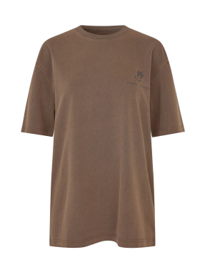 ΑΝΔΡΙΚΟ T-SHIRT | Καφέ S