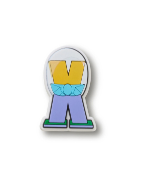 JIBBITZ™ CHARMS DISNEY CHARACTER LETTER X | Πολύχρωμο UNIQUE ONE SIZE