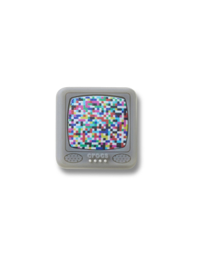 JIBBITZ™ CHARMS LIGHTS UP PIXELATED TV | Πολύχρωμο UNIQUE ONE SIZE