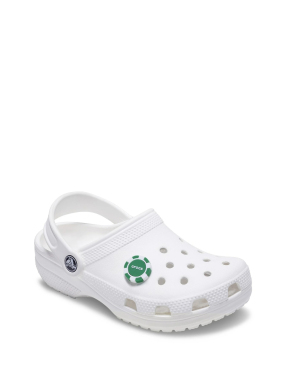 JIBBITZ™ CHARMS CROCS POKER CHIP | Πράσινο UNIQUE ONE SIZE