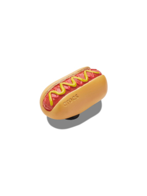JIBBITZ™ CHARMS HOT DOG DIPPED IN MUSTARD | Πολύχρωμο UNIQUE ONE SIZE