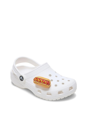 JIBBITZ™ CHARMS HOT DOG DIPPED IN MUSTARD | Πολύχρωμο UNIQUE ONE SIZE