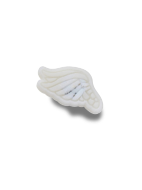 JIBBITZ™ CHARMS LIGHTS UP WING | Λευκό UNIQUE ONE SIZE