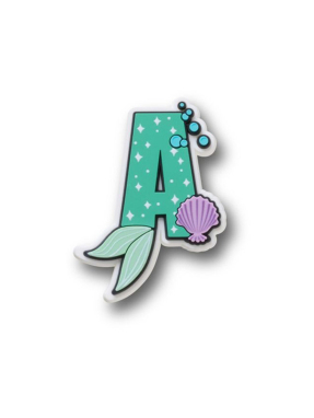 JIBBITZ™ CHARMS DISNEY CHARACTER LETTER A | Πολύχρωμο UNIQUE ONE SIZE