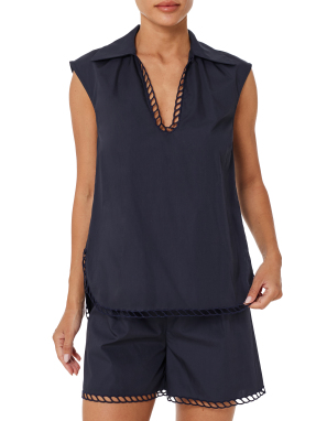 ΓΥΝΑΙΚΕΙΟ ΤΟΠ SCHINOUSA | Μπλε Σκούρο NAVY BLUE S