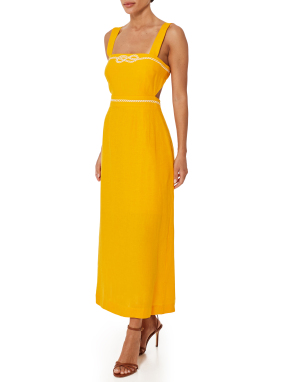 ΜΙΝΤΙ ΛΙΝΟ ΦΟΡΕΜΑ DESIS | Κίτρινο SUNSET YELLOW S