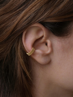 ΓΥΝΑΙΚΕΙΟ ΣΚΟΥΛΑΡΙΚΙ EAR CUFF | Χρυσό ONE SIZE
