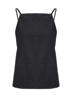 ΓΥΝΑΙΚΕΙΟ ΤΟΠ ΜΕ ΑΝΟΙΧΤΗ ΠΛΑΤΗ | Μπλε Σκούρο XS