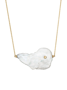 ΓΥΝΑΙΚΕΙΟ ΚΟΛΙΕ ONE OF A KIND BIG PEARL | Χρυσό ONE SIZE