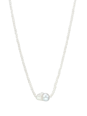 ΓΥΝΑΙΚΕΙΟ ΚΟΛΙΕ WHITE PEARLS | Λευκό ONE SIZE