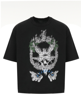 ΑΝΔΡΙΚΟ T-SHIRT PALM | Μαύρο XL