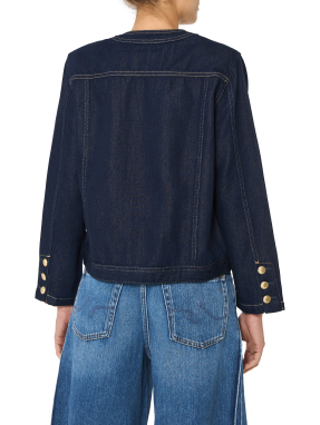 ΓΥΝΑΙΚΕΙΟ DENIM ΜΠΟΥΦΑΝ | Μπλε Σκούρο XS