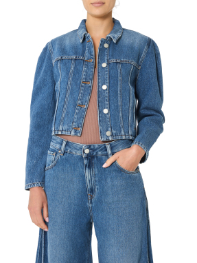 ΓΥΝΑΙΚΕΙΟ DENIM ΜΠΟΥΦΑΝ | Μπλε M