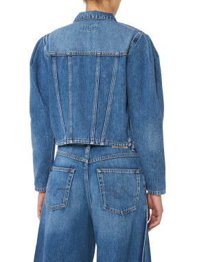 ΓΥΝΑΙΚΕΙΟ DENIM ΜΠΟΥΦΑΝ | Μπλε M