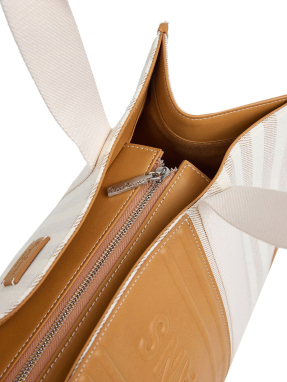 ΓΥΝΑΙΚΕΙΑ ΡΙΓΕ SHOPPER BAG | Καφέ