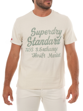 ΑΝΔΡΙΚΟ T-SHIRT | Εκρού XL