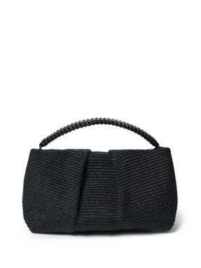 ΓΥΝΑΙΚΕΙΟ CLUTCH MAXI PLEATED | Μαύρο