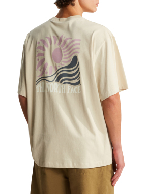 ΑΝΔΡΙΚΟ T-SHIRT SUN OVERSIZED GRAPHIC | Μπεζ DOM S