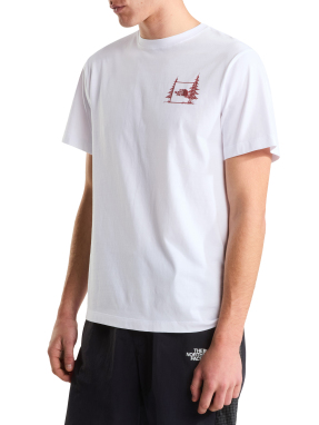 ΑΝΔΡΙΚΟ T-SHIRT CAMPING RELAXED GRAPHIC | Λευκό FN4 XL