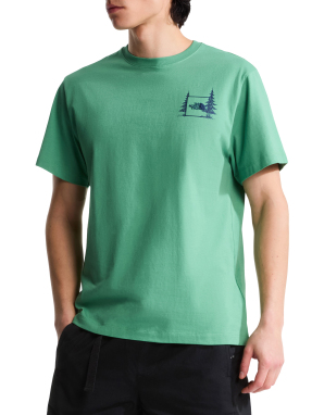 ΑΝΔΡΙΚΟ T-SHIRT CAMPING RELAXED GRAPHIC | Πράσινο G57 L