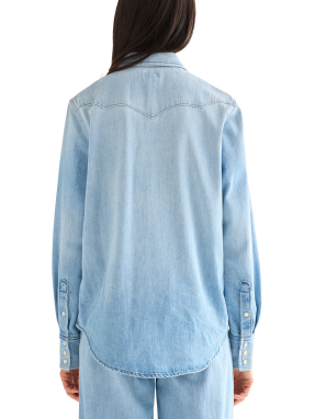 ΓΥΝΑΙΚΕΙΟ DENIM ΠΟΥΚΑΜΙΣΟ HERITAGE | Μπλε M