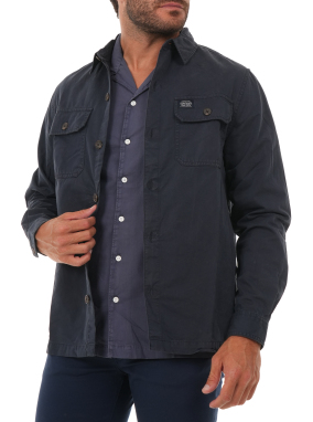 ΑΝΔΡΙΚΟ OVERSHIRT | Μπλε Σκούρο M