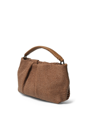 ΓΥΝΑΙΚΕΙΟ CLUTCH MAXI PLEATED | Καφέ