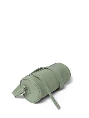 ΓΥΝΑΙΚΕΙΑ ΔΕΡΜΑΤΙΝΗ ΤΣΑΝΤΑ ΧΙΑΣΤΙ MINI BARREL | Φυστικί