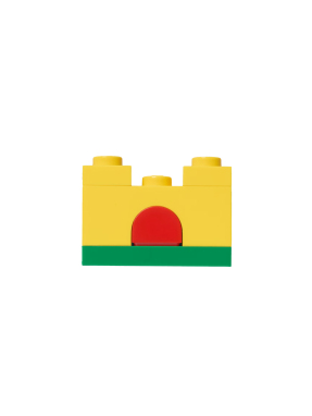JIBBITZ™ CHARMS LEGO® CASTLE | Πολύχρωμο UNIQUE ONE SIZE
